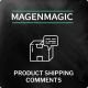 Product Shipping Comments
